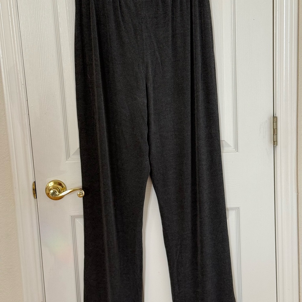 Chico's size 16 Travelers Charcoal Gray Pants (Chico’s size 3). - Picture 3 of 5